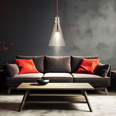 Suspension design en verre pour vos quatre murs SERENA
