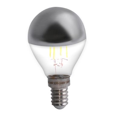 LED 4 Watt Filament Leuchtmittel E14, 400 Lumen, warmweiß, DxL 4,5x8 cm