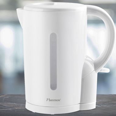 Chauffe-eau de camping blanc avec protection contre le sec