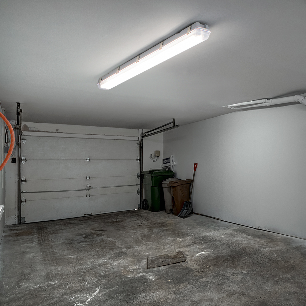 LED Decken Wannen Keller Feuchtraum Lampe Leuchte 120 cm 6000K IP65