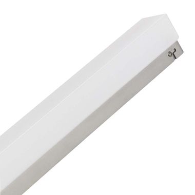 Applique LED, 10W, 750lm, 3000K, 60cm, bianco caldo, argento