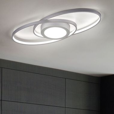 Plafoniera LED, dimmerabile, 57 cm, GALAXY
