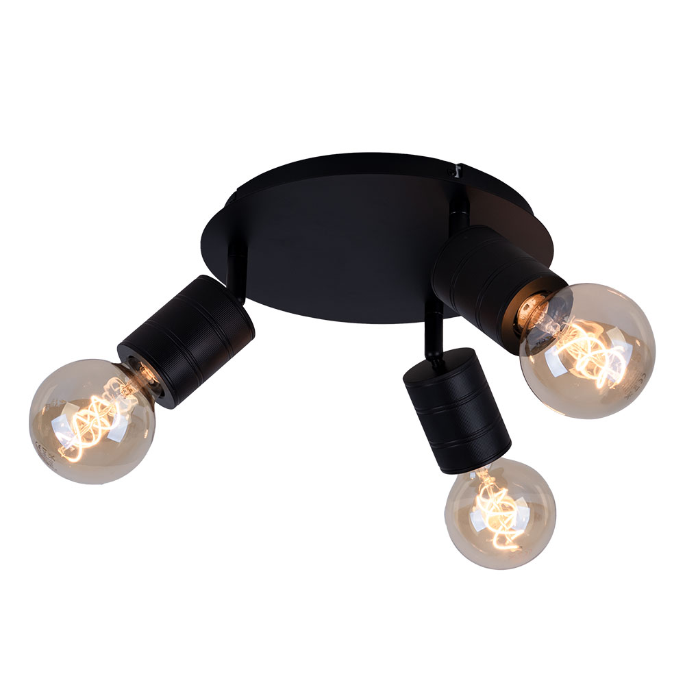 TRIO Leuchten Marley Strahler, GU10, 3-flammig schwarz - 802400380 TRIO Leuchten Marley Strahler, GU10, 3-flammig schwarz - 802400380