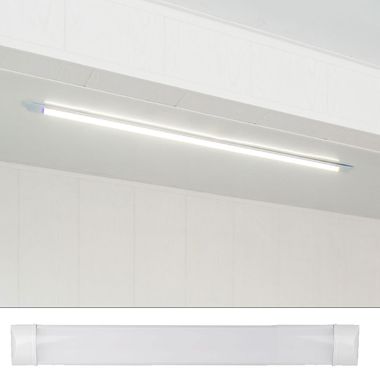 Éclairage sous meuble LED, blanc, 6400 Kelvin, longueur 120 cm, VT-8-40