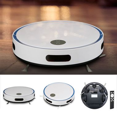 Robot aspirapolvere, telecomando, blu -bianco, VT -5522