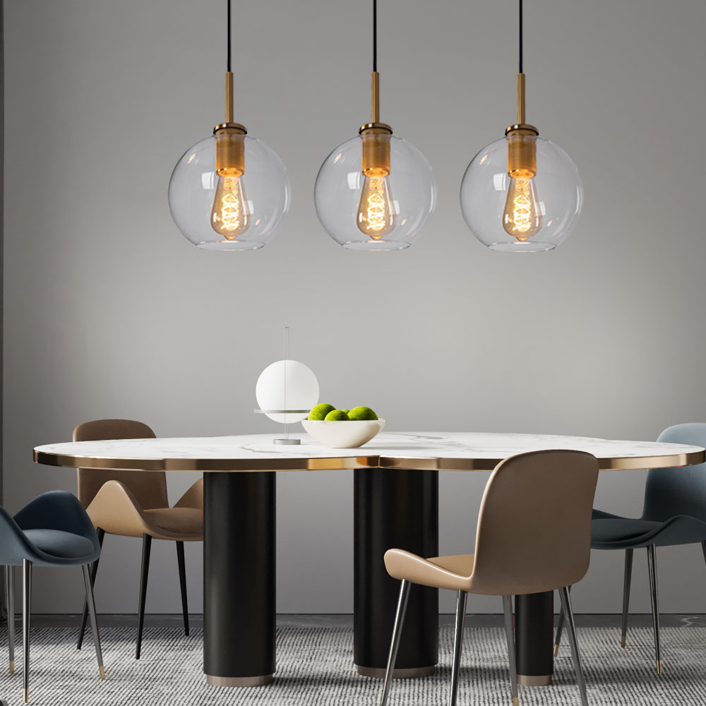 Hängelampe Hängeleuchte Pendellampe Pendelleuchte Esstischleuchte Designleuchte, 8 Flammig Glas Metall messingfarben, 8x E27 Fassungen, LxBxH 125x48x125cm Hängelampe Hängeleuchte Pendellampe Pendelleuchte Esstischleuchte Designleuchte, 8 Flammig Glas Metall messingfarben, 8x E27 Fassungen, LxBxH 125x48x125cm