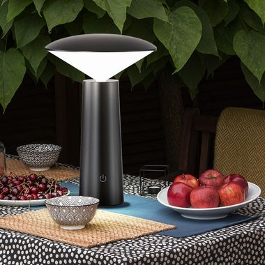 LED Tischleuchte, schwenkbar, CCT Schaltung, dimmbar H 21 cm