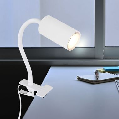 Relaxdays LED Klemmlampe, klemmbare Schreibtischlampe mit Touch, 3 Lichtfarben, flexibel Relaxdays LED Klemmlampe, klemmbare Schreibtischlampe mit Touch, 3 Lichtfarben, flexibel