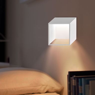 Applique a LED, faretto down, bianco, L 25 cm