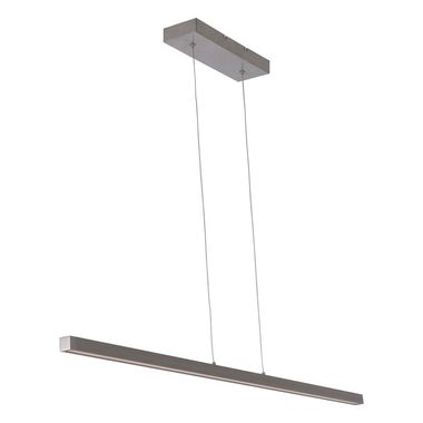LED-hanglamp, touchdimmer, verstelbaar, staal, L 114 cm