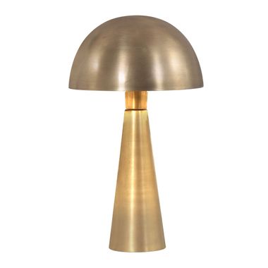Lampe à poser, métal, bronze, H 42 cm