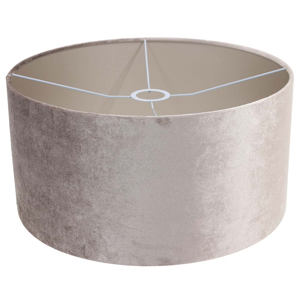 Stehlampe, Gelenke beweglich, Textil Taupe, schwarz, H 210 cm