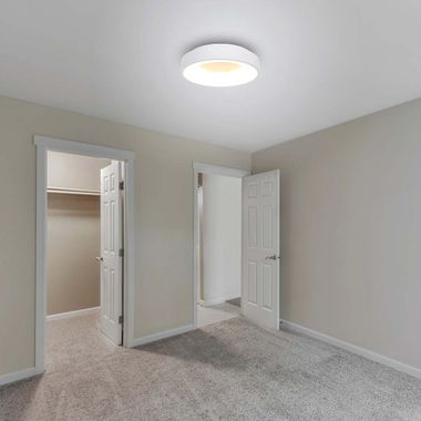 Lampa sufitowa LED biała, ściemnialna, D 48 cm