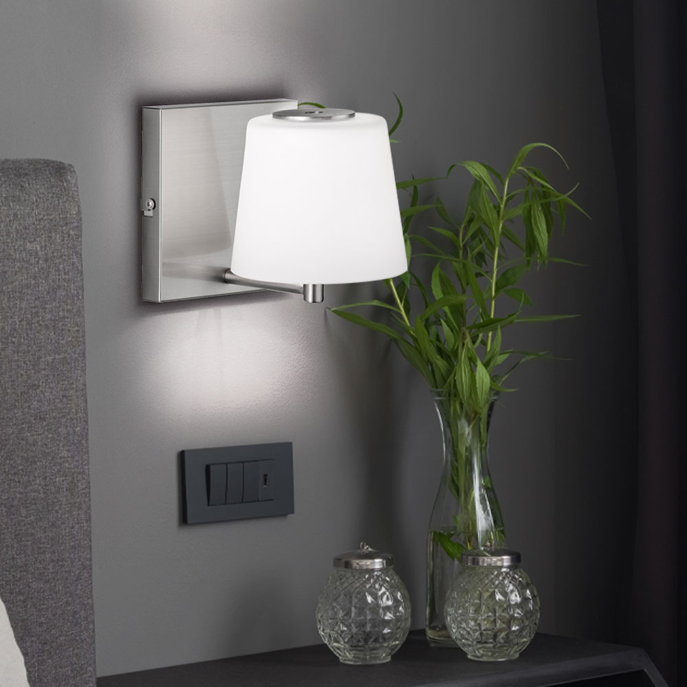 LED Wandleuchte, USB, Akku, Dimmbar, Touch 3-Stufen