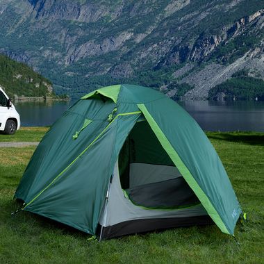 Tente 2 personnes, tente dôme,L 290 cm