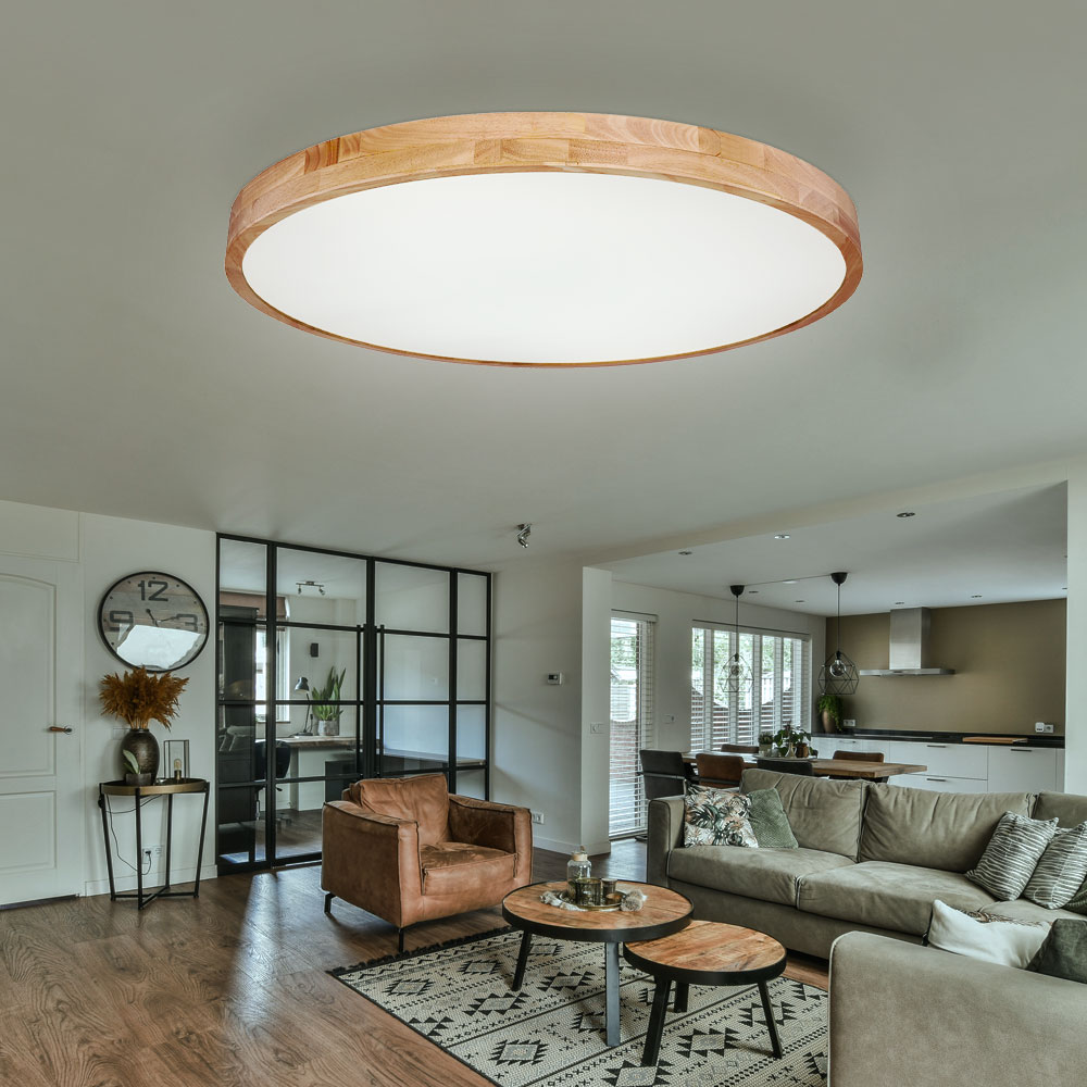 näve LED Deckenleuchte Yvaris, CCT - über Fernbedienung, Dimmfunktion näve LED Deckenleuchte Yvaris, CCT - über Fernbedienung, Dimmfunktion