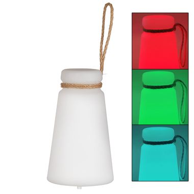 RGB LED tafellamp, buitenlamp, dimbaar, oplaadbare batterij, IP44