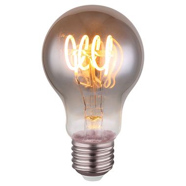 LED Lampe, E27, dimmbar, 4 Watt, kerzenlicht, DxH 6x10,6 cm