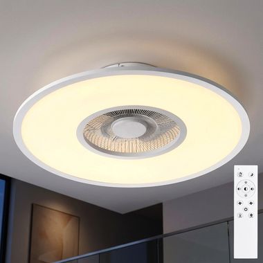 LED Deckenventilator, Fernbedienung, dimmbar, 10 Stufen