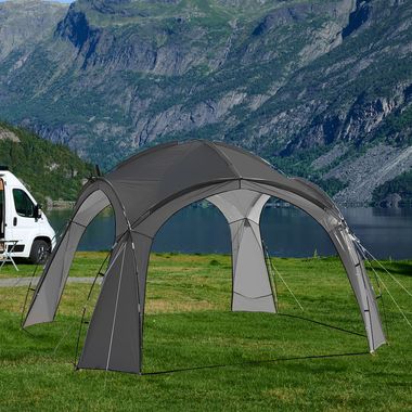 Pavillon, 190T Polyester, Fiberglass, wetterfest, H 230 cm