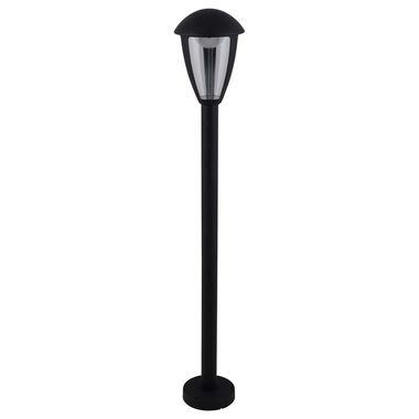 Lampadaire d'extérieur LED, métal, noir, H 100 cm