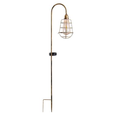 LED-zonnelicht, lichtspel, messing, H 76,5 cm