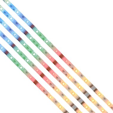 Catena luminosa LED RGB, strisce, telecomando, set da 5