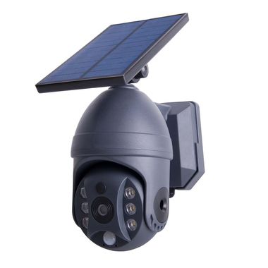 Luce solare, telecamera di sorveglianza, rilevatore di movimento, LED