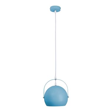 Lampada a sospensione, metallo, blu, D 25 cm