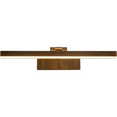 LED wandlamp, schilderijlamp, messing, beweegbare spot, B 60,5 cm