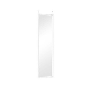 Lustro wiszące, białe, wys. 120 cm