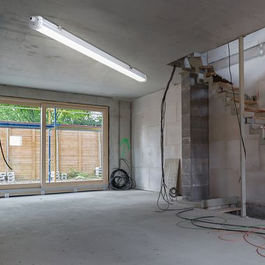 LED Wannenleuchte, 2160 Lumen, 4000K neutralweiß, L 60 cm