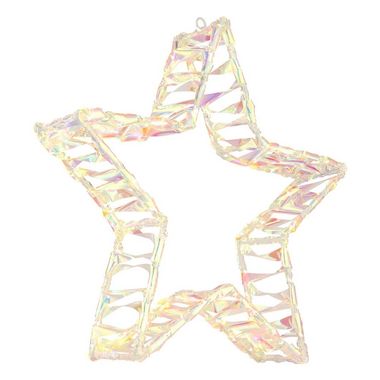 LED kerstster, buitenlamp, H 37 cm