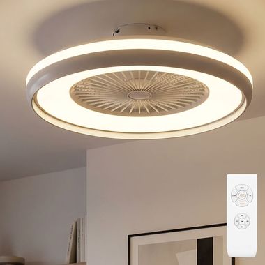 LED Deckenventilator, Fernbedienung, CCT, 60 cm