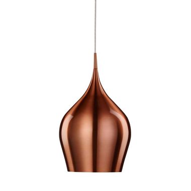 Suspension en cuivre à 1 flamme vibrante, diamètre 26 cm