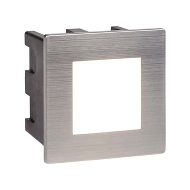 LED Einbaustrahler, Edelstahl, Chrom, 8 cm, ANKLE