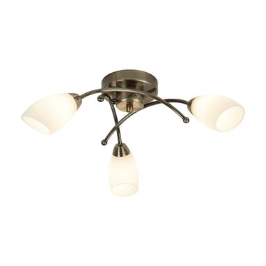 Deckenleuchte, Antik Messing, 50 cm, OPERA