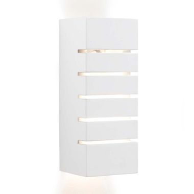 Wandlamp, wit, H 24,5 cm, WALL
