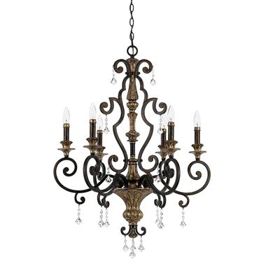 Lampadario, lampada a sospensione, cristalli acciaio, D 71,1 cm