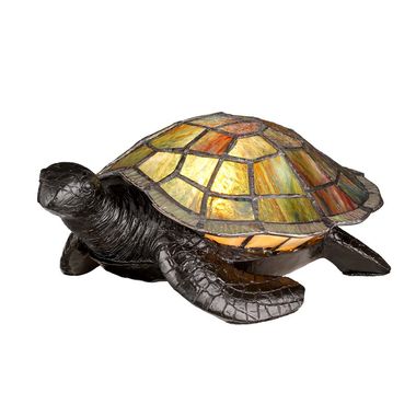 LED decorative lamp, table lamp, turtle, Tiffany glass