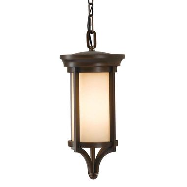 Lampa zewnętrzna, latarnia łańcuchowa, szkło stalowe, D 19,1 cm
