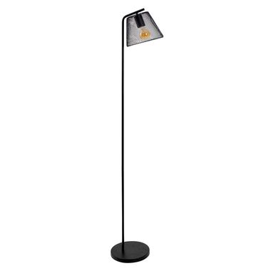 Lampadaire, métal noir, H 50 cm