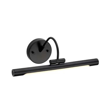 LED-fotolamp, wandlamp, zwart, B 38,8 cm