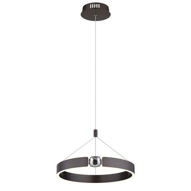 LED hanglamp, geborsteld bronskleur, H 125 cm