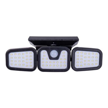 LED-zonnelicht, bewegingsmelder, zwart, L 23,8 cm