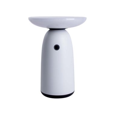 Lampe de table LED, batterie, variateur tactile, blanc, IP44, H 22,5 cm