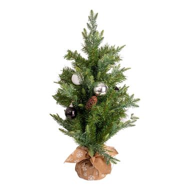 LED Weihnachtsbaum, IP44, Timer, Batterien, H 70 cm