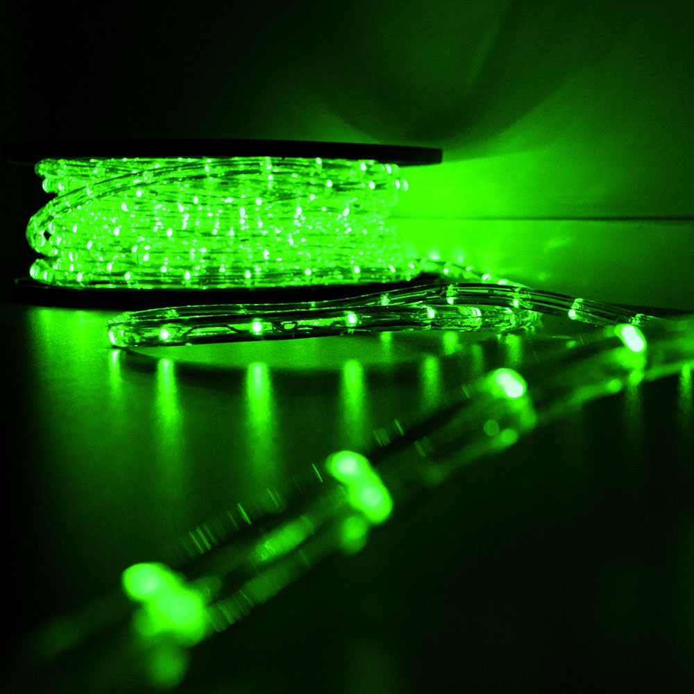 RGB LED Deko Lichterschlauch, 1,5m Zuleitung, Stecker