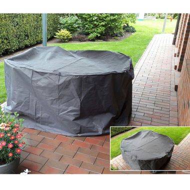 Abdeckhaube für 4 Garten Stapel Stühle und einen Tisch