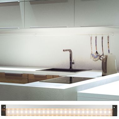 LED onderkastverlichting, ALU, bewegingsmelder, lengte 30 cm